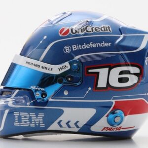 Modellino casco Looksmart HELMET CHARLES LECLERC MIAMI GP 2025 1:5