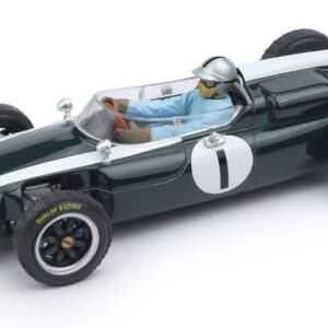 Modellino auto formula 1 F1 scala 1:43 Brumm COOPER T53 BRITISH GP BRABHAM diecast modellismo statico