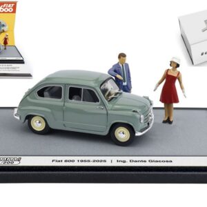 Modellino auto scala 1:43 Brumm FIAT 600 1a SERIE diecast modellismo statico