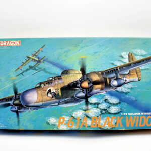 Modellino model kit montaggio P-61A BLACK WIDOW dragon scala 1:72 modellismo