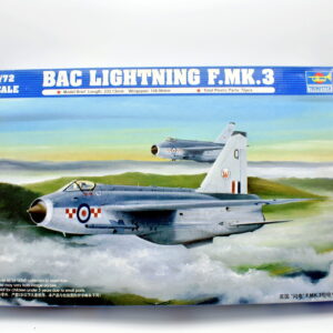 Modellino model kit montaggio BAC LIGHTNING F.MK.3 trumpeter scala 1:72 modellismo
