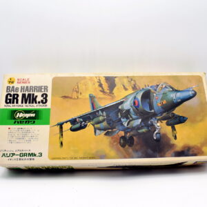 Modellino model kit montaggio BAE HARRIER GR MK3 hasegawa scala 1:72 modellismo
