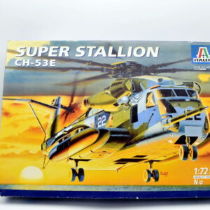 Modellino model kit montaggio aerei SUPER STALLION CH-53E italeri scala 1:72 modellismo