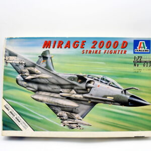 Modellino model kit montaggio aerei MIRAGE 2000D STRIKE FIGHTER italeri scala 1:72 modellismo