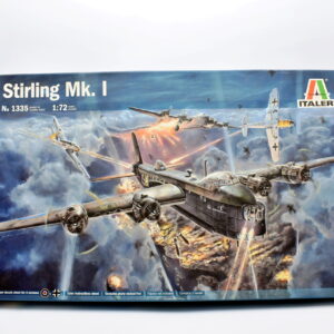 Modellino model kit montaggio aerei STIRLING MK I italeri scala 1:72 modellismo