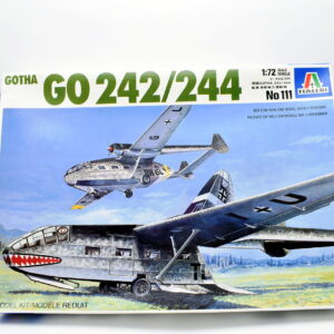 Modellino model kit montaggio aerei GOTHA GO 242 244 italeri scala 1:72 modellismo