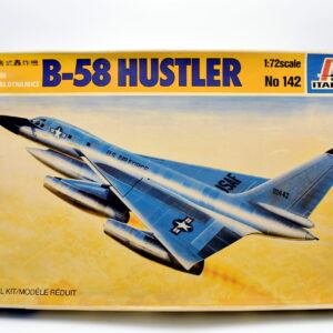 Modellino model kit montaggio aerei B-58 HUSTLER italeri scala 1:72 modellismo