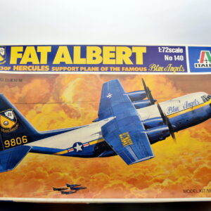 Modellino model kit montaggio aerei FAT ALBERT KC-103F HERCULES italeri scala 1:72 modellismo