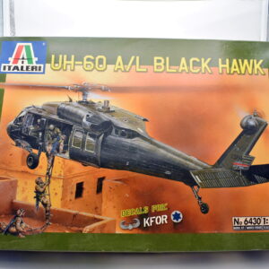Modellino model kit montaggi UH-60 A L BLACK HAWK italeri scala 1:35 modellismo