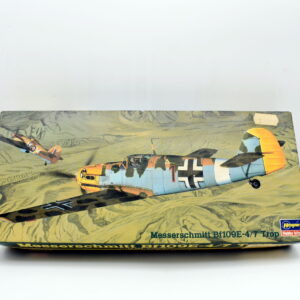 Modellino model kit montaggio MESSERSCHMITT BF109E-4 7 TROP hasegawa scala 1:72 modellismo