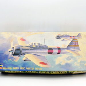 Modellino model kit montaggio MITSUBISHI A6M2B ZERO FIGHTER TYPE21 hasegawa scala 1:72 modellismo