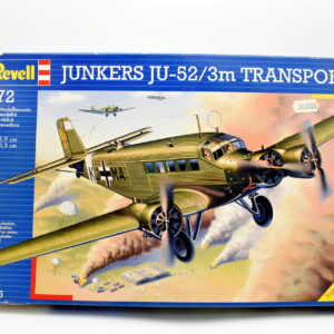 Modellino model kit montaggi JUNKERS JU-52 3M TRANSPORT revell scala 1:72 modellismo