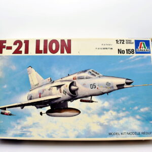 Modellino AEREO model kit montaggi F-21 LION italeri scala 1:72 modellismo