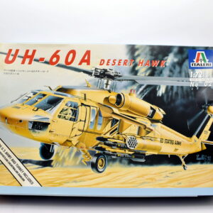 Modellino elicottero model kit montaggi UH-60A DESERT HAWK italeri scala 1:72 modellismo