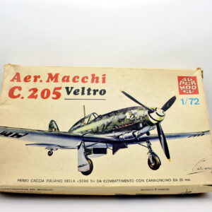 Modellini aerei militari model kit montaggi AERONAUTICA MACCHI C 205 VELTRO supermodel scala 1:72 modellismo