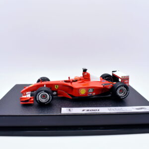 Modellino auto scala 1:43 FORMULA 1 Ferrari F2001 micheal schumacher Hot Wheels diecast modellismo