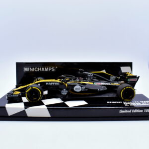 Modellino auto Formula 1 F1 scala 1:43 renault sport team showcar Minichamps modellismo statico