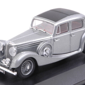 Modellino auto scala 1:43 Oxford JAGUAR SS 2.5 LITRE SILVER diecast modellismo statico