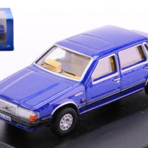 Modellino auto scala 1:76 Oxford  VOLVO 760 BLUE  1:76 modellismo