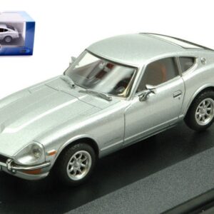 Modellino auto scala 1:43 DATSUN 240 Z 1970 SILVER diecast modellismo statico