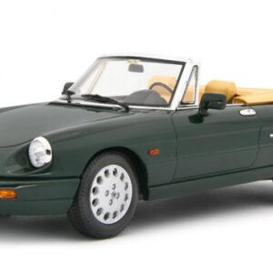 Modellino auto scala 1:18 LaudoRacing ALFA ROMEO SPIDER 1.6-2.0i 1990 GREEN modellismo