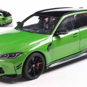 Modellino auto scala 1:18 Solido BMW M3 TOURING 2024 GREEN diecast modellismo statico