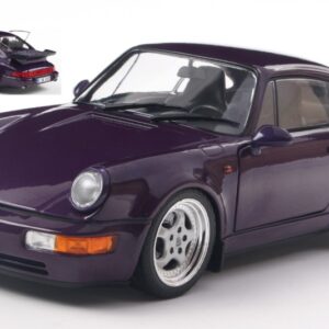 Modellino auto scala 1:18 Solido PORSCHE 911 964 TURBO diecast modellismo statico