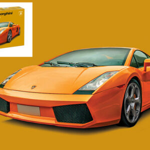 Modellino auto model kit di montaggio Italeri LAMBORGHINI GALLARDO 1:24 modellismo