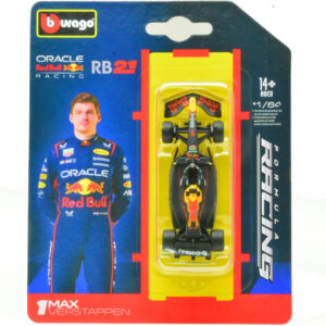 Modellino auto formula 1 F1 scala 1:64 Burago RED BULL RB21 N.1 2025 MAX VERSTAPPEN BLISTER 1:64