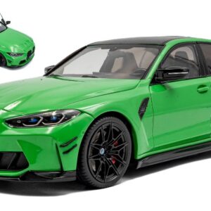 Modellino auto scala 1:18 Solido BMW M3 G80 2024 GREEN diecast modellismo statico