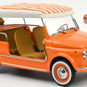 Modellino auto scala 1:18 Norev FIAT 500 JOLLY 1965 diecast modellismo statico