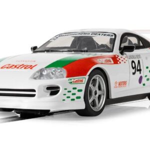 Modellino slot car Scalextric TOYOTA SUPRA CASTROL SLOT 1:32 modellismo