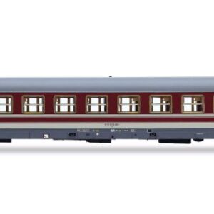 Modellino treno modellismo ferroviario  Rivarossi  FS, UIC-X 1979 CARROZZA TRASPORTO PRIGIONIERI REDGREY LIV. EP.IV-V 1:87