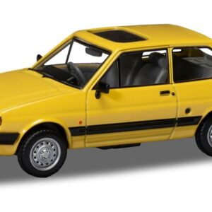 Modellino auto scala 1:43 Vanguards  FORD FIESTA Mk2 1.1L CITRINE YELLOW diecast modellismo statico
