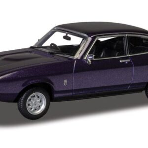 Modellino auto scala 1:43 Vanguards  FORD CAPRI Mk2 1.6 GT PURPLE diecast modellismo statico