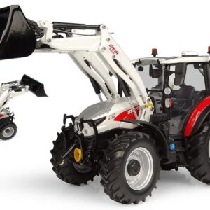 Modellino Universal Hobbies TRATTORE CON PALA STEYR 4120 PLUS WL635 1:32 diecast modellismo