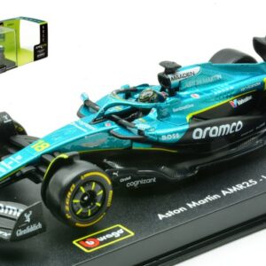 Modellino auto formula 1 F1 scala 1:43 Burago ASTON MARTIN AMR 25 N.18 2025 LANCE STROLL SIGNATURE diecast modellismo