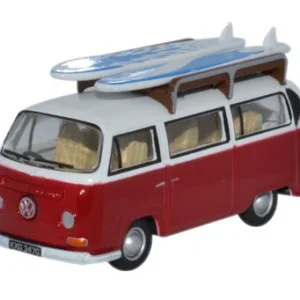 Modellino auto scala 1:76 Oxford  VW BAY WINDOW BUS WSURFBOARDS 1:76 modellismo