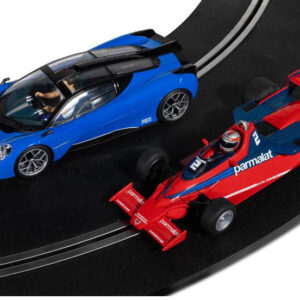 Modellino auto slot car Scalextric  GORDON MURRAY DESIGN GENIUS TWIN PACK SLOT 1:32 modellismo