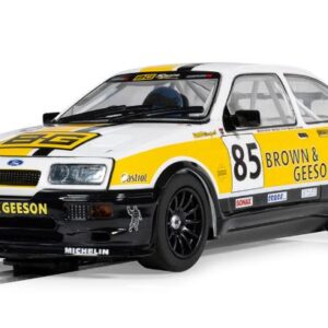 Modellino auto slot car Scalextric  FORD SIERRA RS500 YTCC DAN BROWN 2024 SLOT 1:32 modellismo