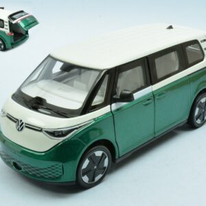 Modellino auto scala 1:24 VW ID BUZZ van GREEN diecast modellismo statico
