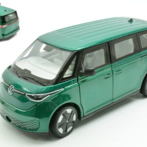 Modellino auto scala 1:24 VW ID BUZZ van GREEN  diecast modellismo statico