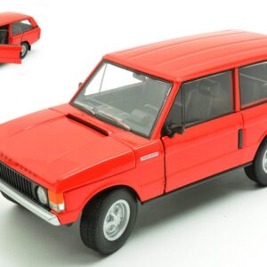 Modellino auto scala 1:24 RANGE ROVER RED diecast modellismo statico