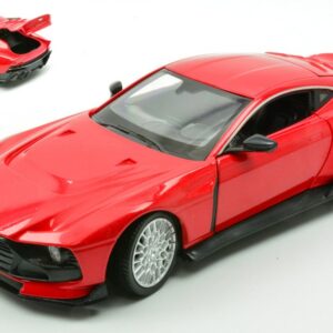 Modellino auto scala 1:24 ASTON MARTIN VALOUR RED diecast modellismo statico
