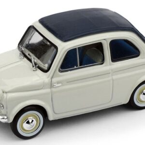 Modellino auto scala 1:43 Brumm FIAT NUOVA 500 AMERICA GRIGIO diecast modellismo statico