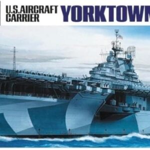 Modellino navi kit di montaggio Hasegawa U.S.AIRCRAFT CARRIER YORKTOWN II WATER LINE SERIES KIT 1:700 modellismo