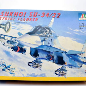 Modellini aerei model kit montaggi SUKHOI SU-34 32 STRIKE FLANKER italeri scala 1:72 modellismo