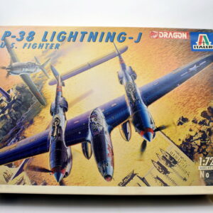 Modellini aerei model kit montaggi P-38 LIGHTNING-J U.S. FIGHTER italeri scala 1:72 modellismo