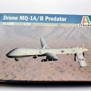 Modellini aerei model kit montaggi DRONE MQ-1A B PREDATOR italeri scala 1:72 modellismo