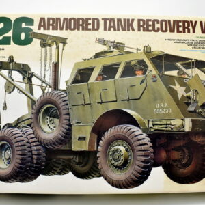 Modellino model kit montaggio carri armati tank M26 ARMORED TANK RECOVERY VEHICLE tamiya scala 1:35 modellismo